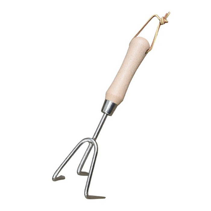 3-piikkinen kultivaattori lyhyellä kahvalla